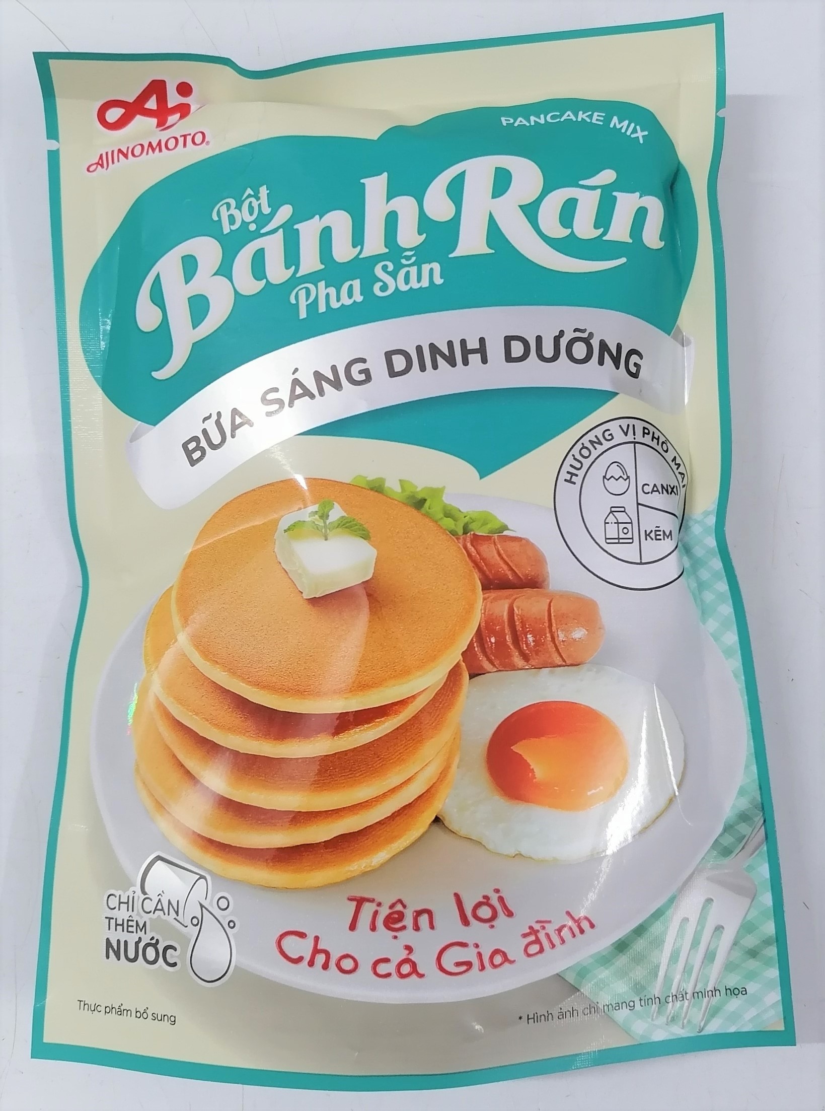 [150g – vị PHÔ MAI] BỘT BÁNH RÁN PHA SẴN [VN] AJINOMOTO Cheese Pancake Mix Powder