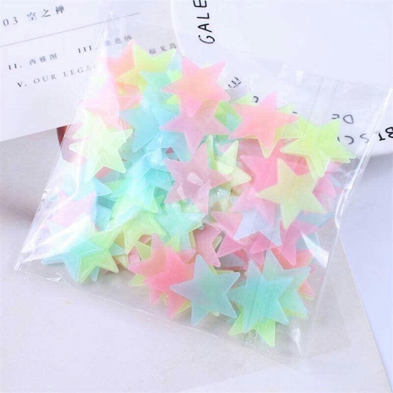 Dạ Quang Dán Tường Hình Ngôi Sao