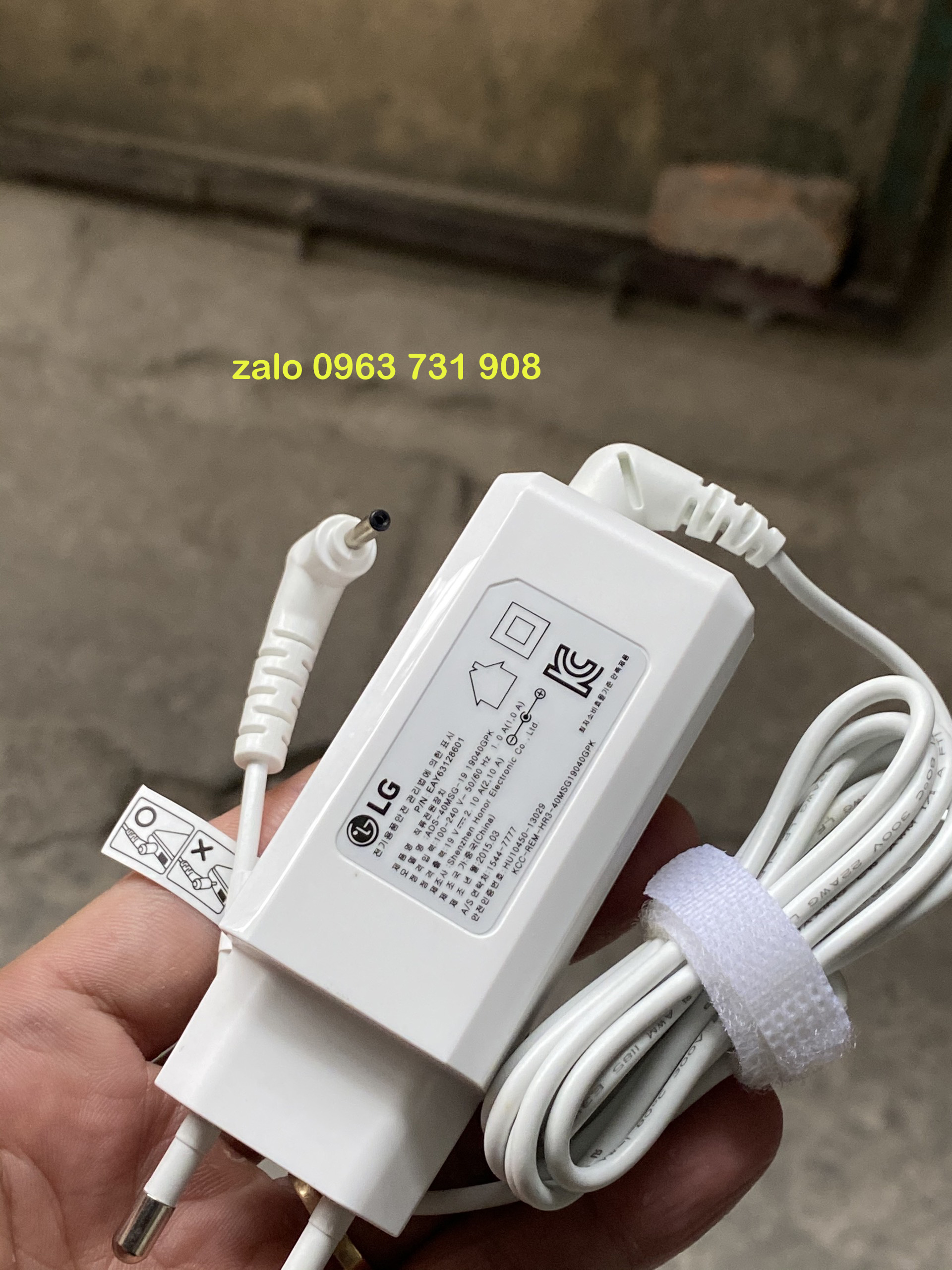 Sạc laptop LG gram 19v 2.1a