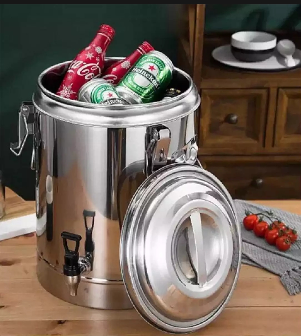 BÌNH Ủ TRÀ SỮA INOX DUNG TÍCH 20L (bình có các dung tích 20l, 30l, 40, và 50 lít )