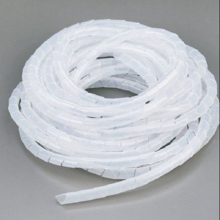 Dây xoắn nhựa đen trắng phi 6, phi 8, phi 10, phi 12, phi 16, phi 20