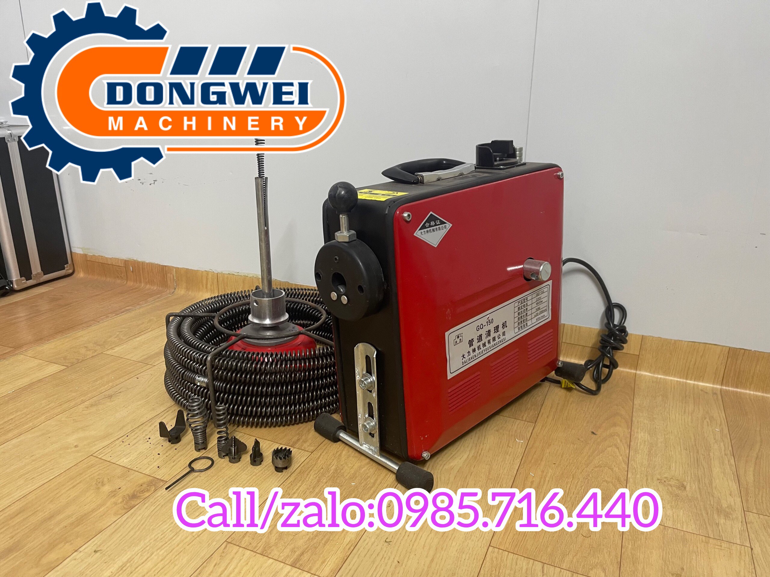 máy thông tắc cống GQ150-1800w