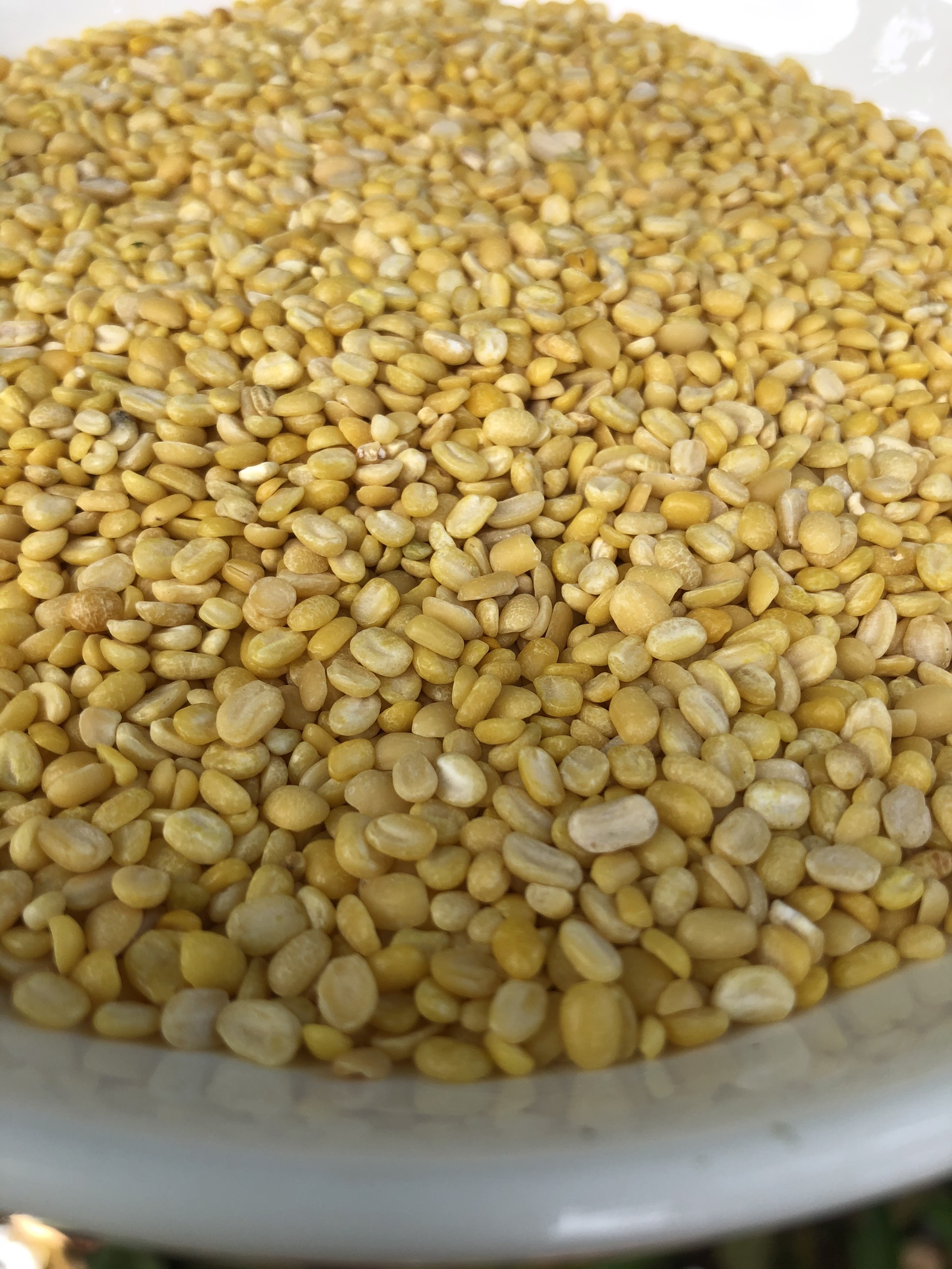 Đậu xanh đã bóc vỏ, cà sạch vỏ 500g