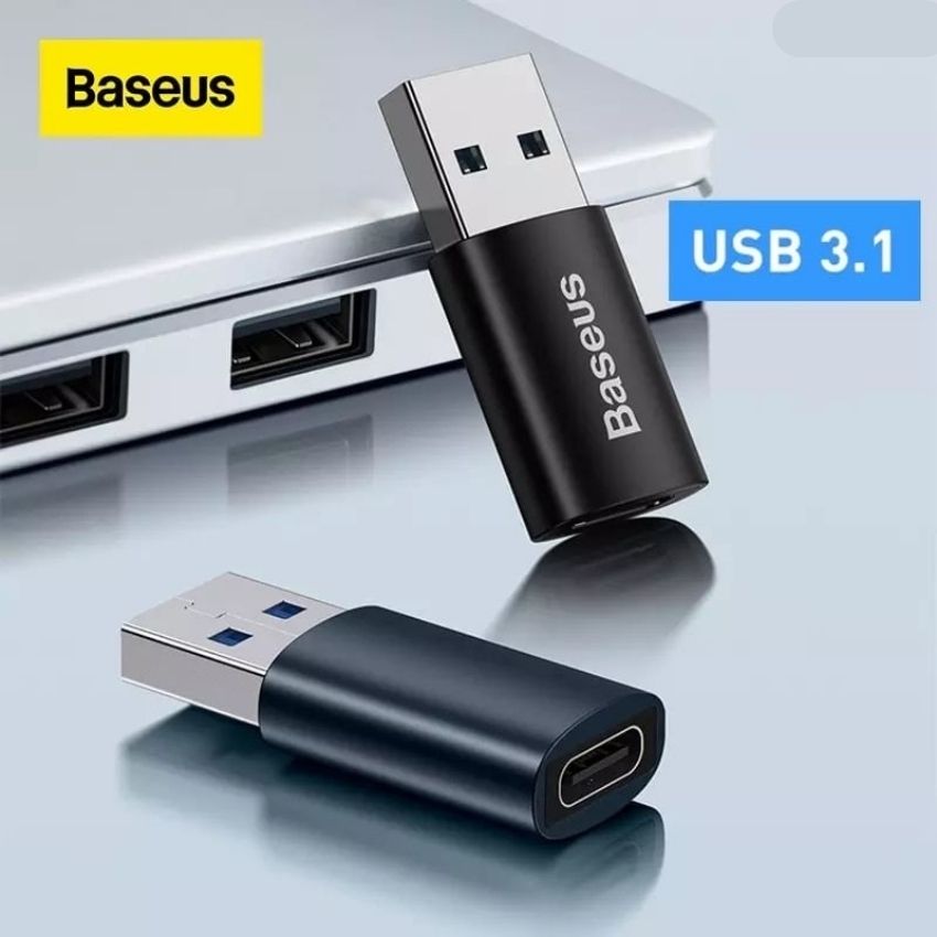Đầu chuyển USB sang Type C Baseus Ingenuity Series Mini OTG Gen2