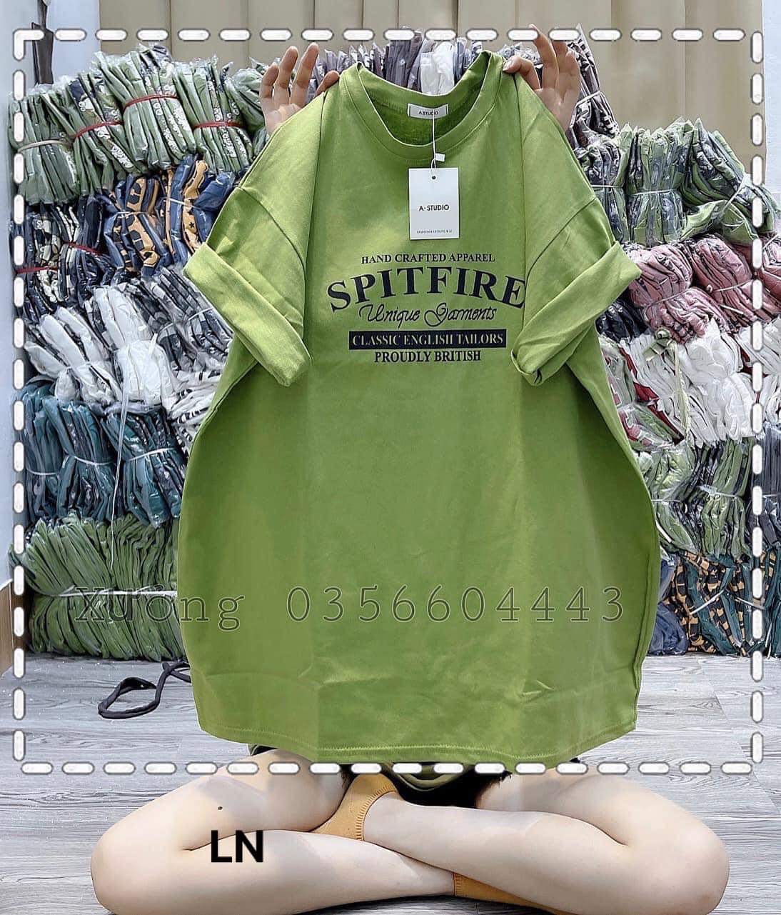 Áo thun spi.tfre  Chất cotton ,ln