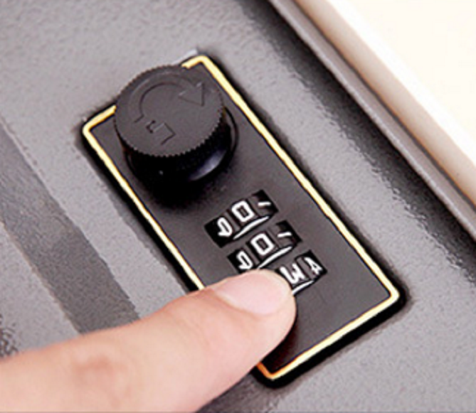 Két sắt mini giả sách - Khóa số