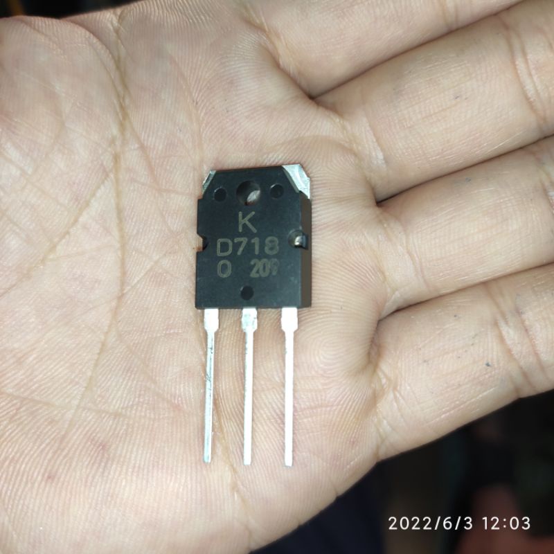 Sò công suất D718 hành loại 1  KEC, mới . 2SD718 KEC