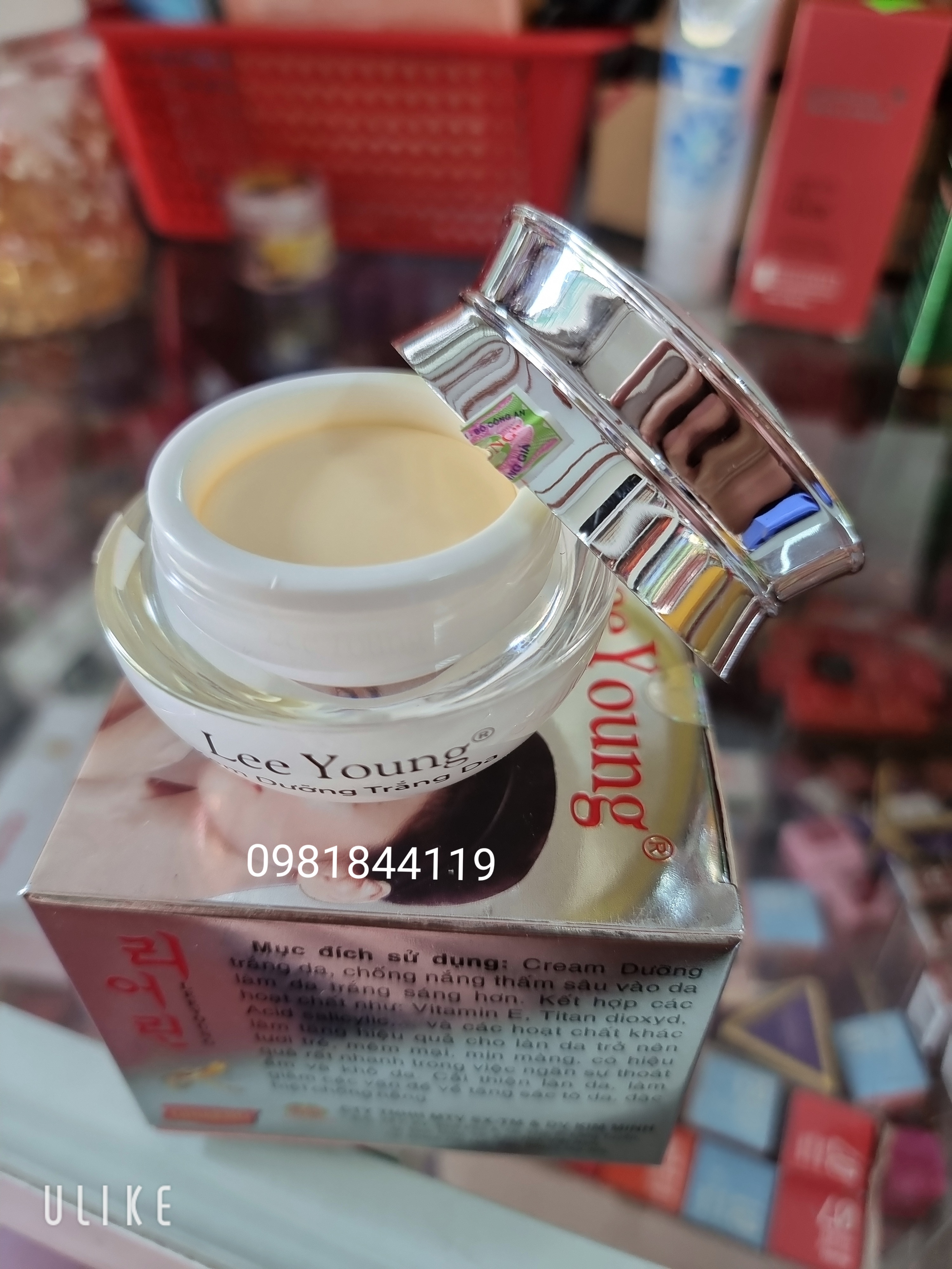[HCM]kem lee young dưỡng trắng da 15gr