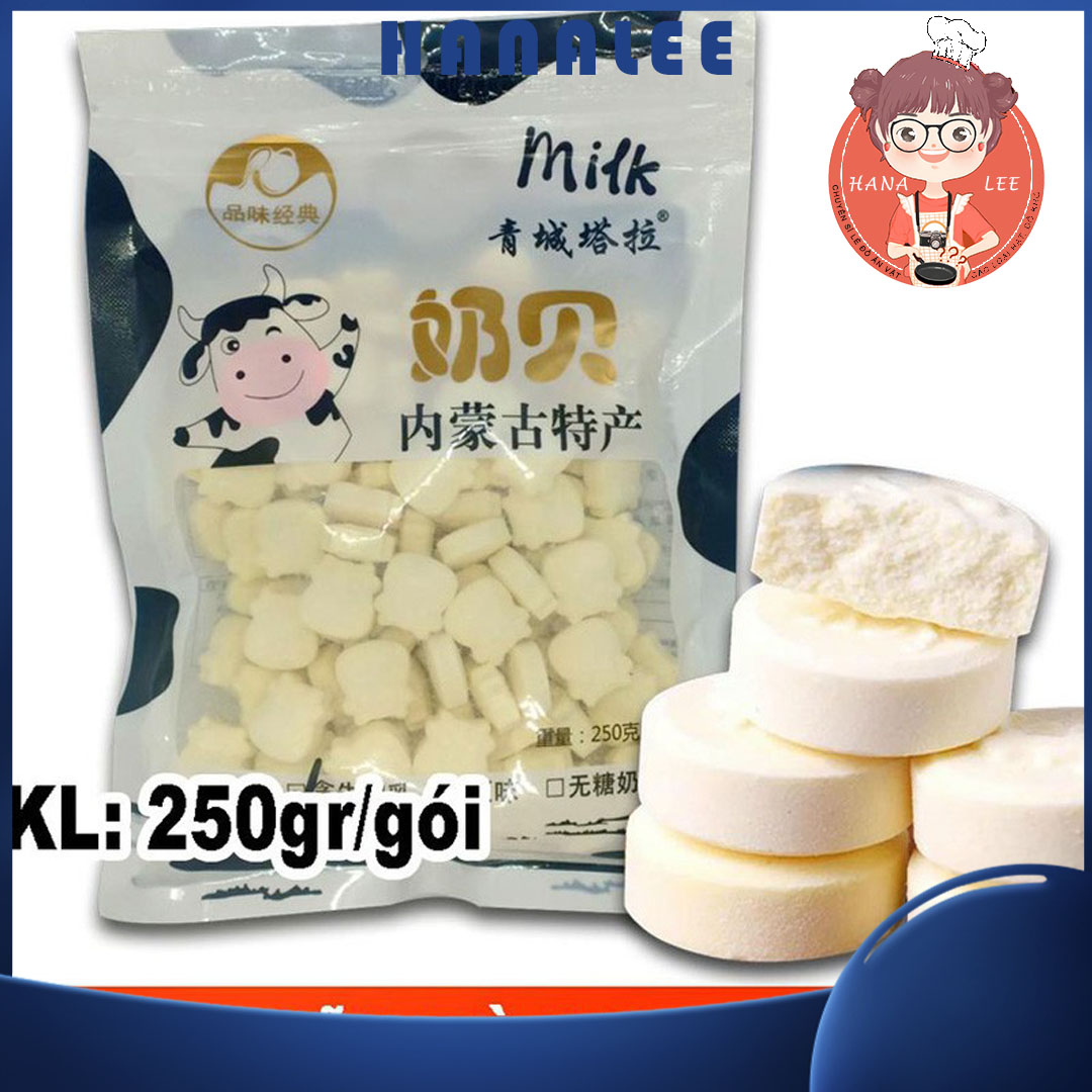 Kẹo sữa bò non viên nén - gói 250gr