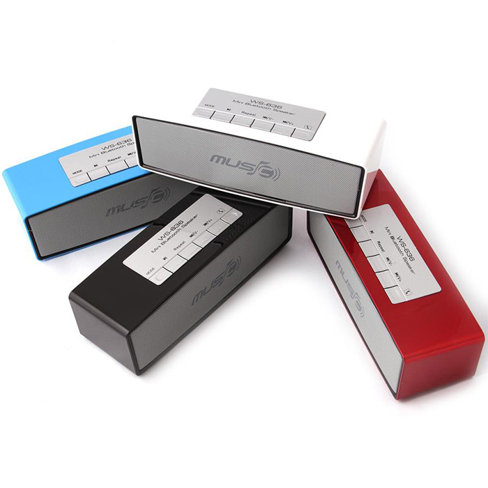 Loa Bluetooth WSTER WS-636 (Đen)