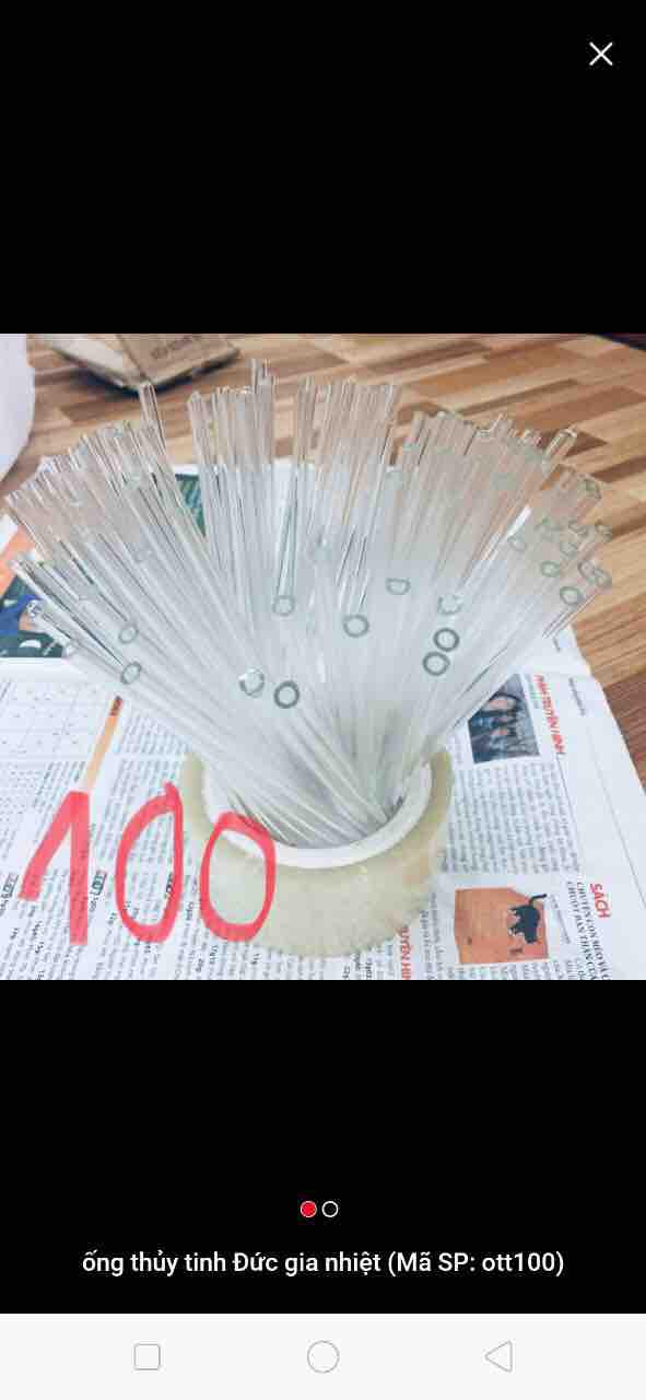 Ống thuỷ ting combo 100 trắng