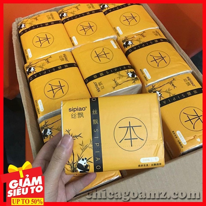 Combo 30 gói giấy ăn gấu trúc siêu dai