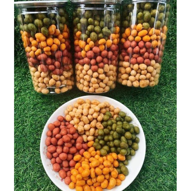 Đậu phộng cốt dừa mix 5 vị thơm ngon 500g