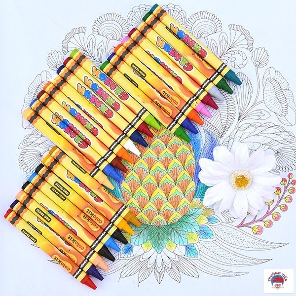 Bút sáp màu Colokit Thiên Long CR-C09 (24 màu)