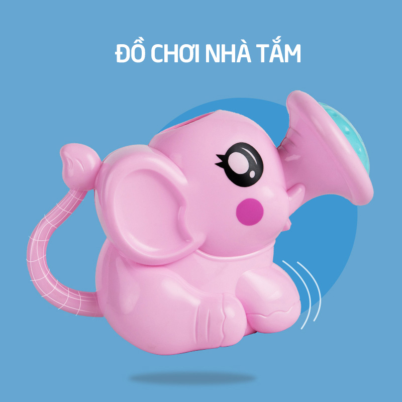 Đồ chơi nhà tắm cho bé voi phun nước