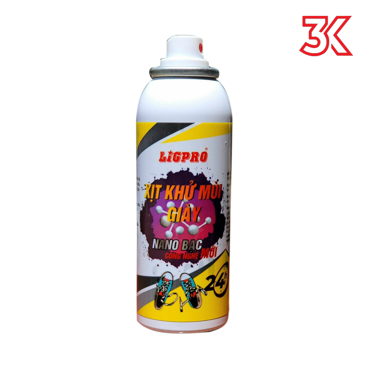 Chai xịt khử mùi giày LIGPRO 1 Chai