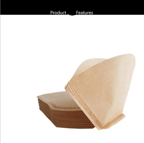 Euro Quality Giấy lọc cà phê Coffee Filter Paper 2-4 người (100 tờ) (Nhập khẩu Nhật)