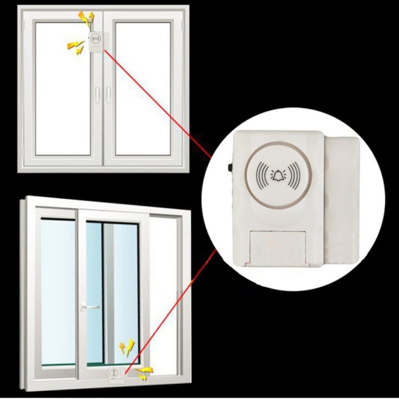 CHUÔNG CỬA TỪ BÁO ĐỘNG CHỐNG TRỘM DECOM DC-06