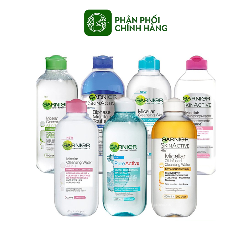 Nước Tẩy Trang Garnier Micellar Cleansing Water 400ml