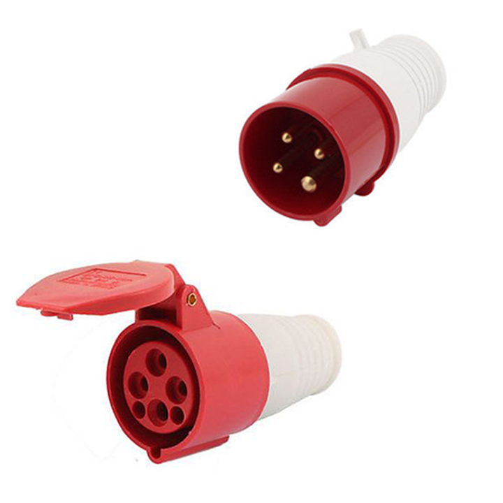 Bộ Ổ + Phích cắm 4 pha 32A