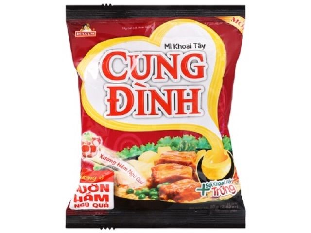 MÌ CUNG ĐÌNH THÙNG 30 GÓI.