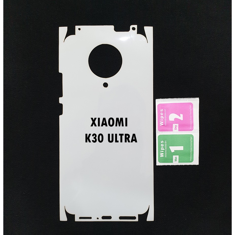 Miếng film dán PPF loại xịn phủ full 99% lưng viền Xiaomi K30 Ultra