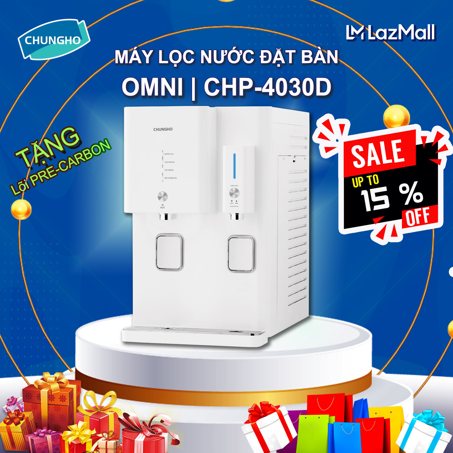 Máy lọc nước ChungHo OMNI CHP-4030D