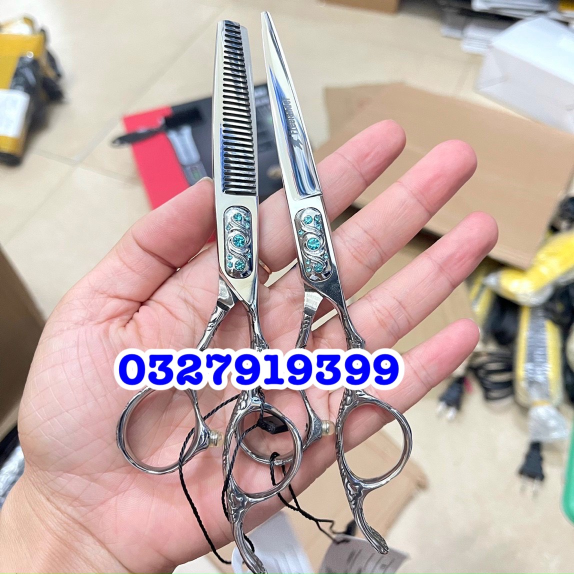 Freelander Kéo cắt tỉa tóc cao cấp Freelander 6.0 in HH thép nhật S440C độ cứng trên 62HRC sắc bén thiết kế tay cầm thuận tiện
