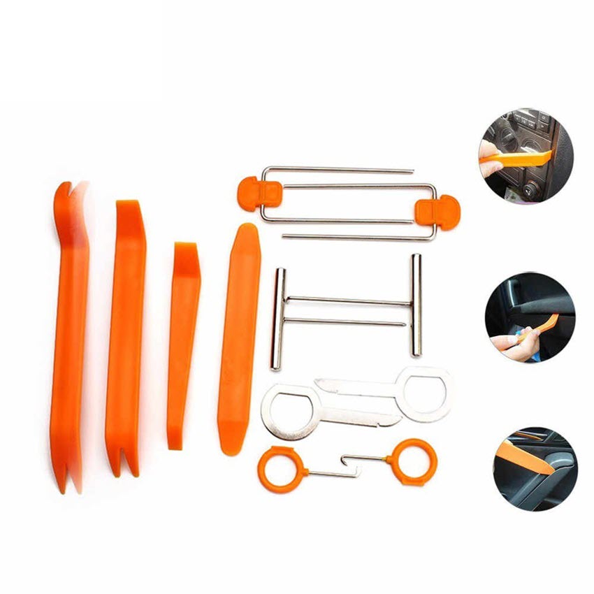 Bộ dụng cụ tháo đồ nhựa/nội thất ô tô (Bộ 12 món)