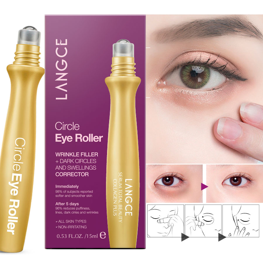 THANH LĂN MẮT 4D TINH CHẤT LÀM ĐẸP DA COLLAGEN+ 15ml LANGCE