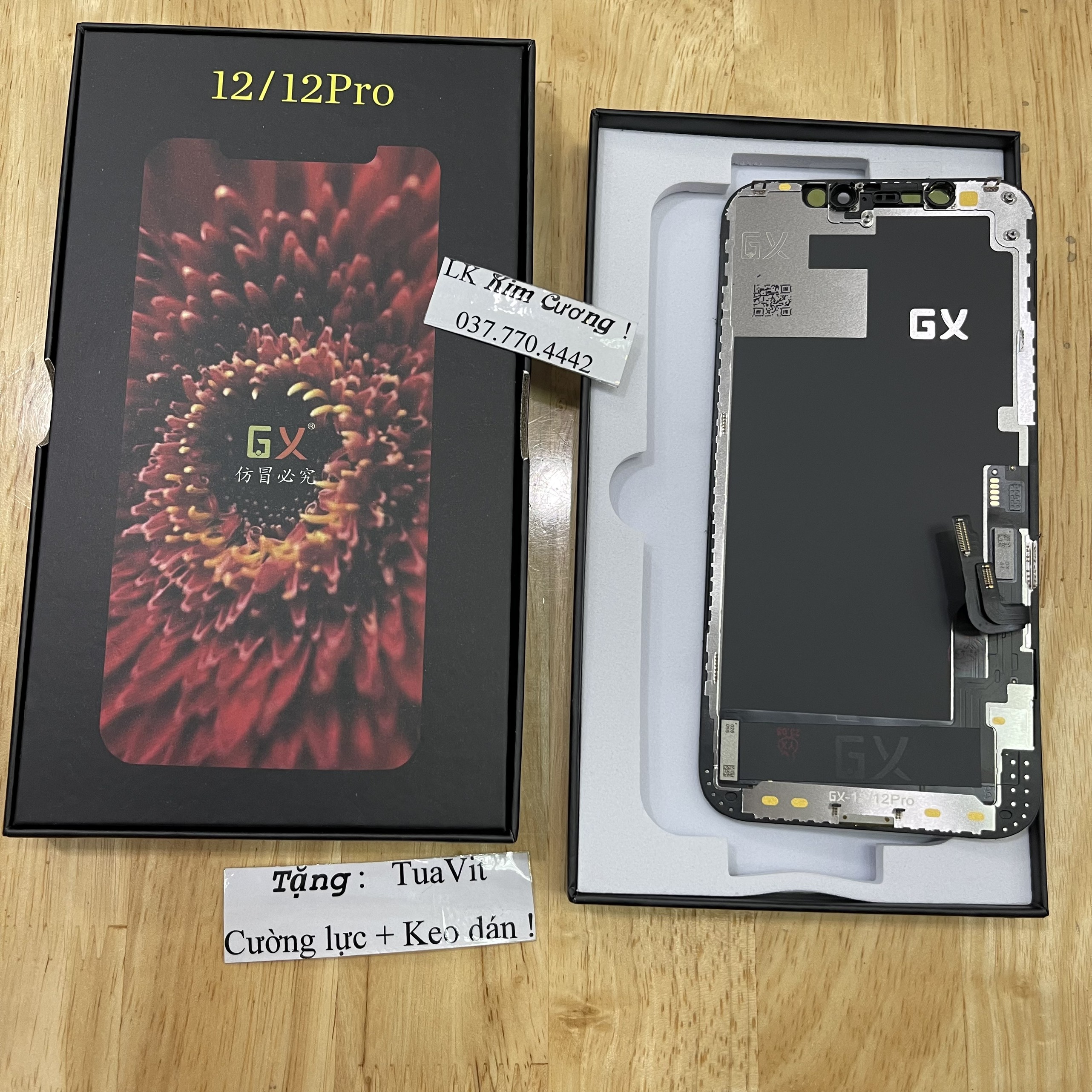 Màn hình tương thích ip 12 / 12 pro mã gx