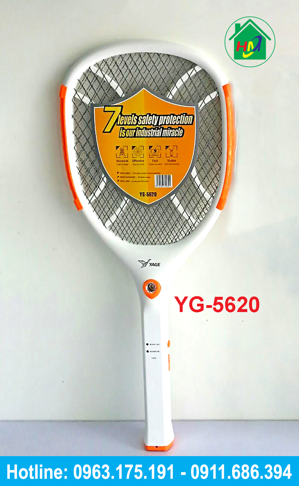 Vợt Bắt Muỗi Thái Lan Cao Cấp Yage YG-5620