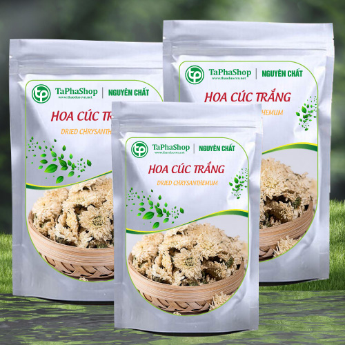 Hoa cúc trắng khô cao cấp 100g - Tấn Phát