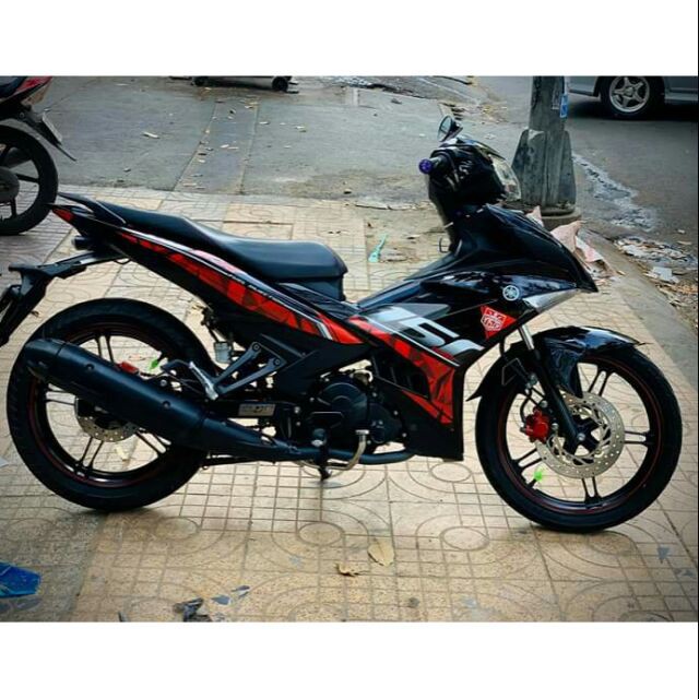 Tem Rời Ex 150 Y15Zr Đỏ Đen (Bộ)