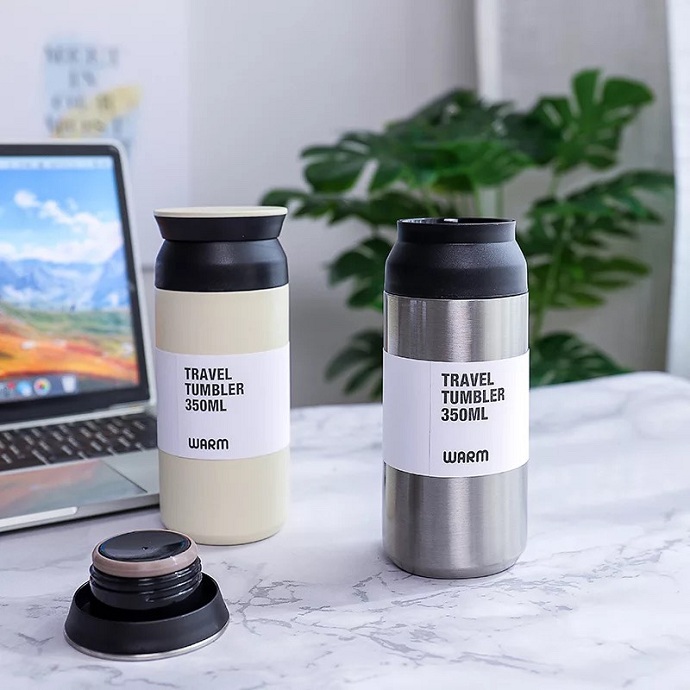 [HCM]BÌNH GIỮ NHIỆT INOX 350ML