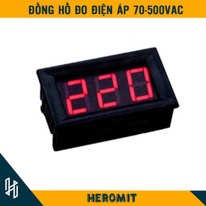 Đồng Hồ Đo Điện Áp Volt Kế  70-500VAC