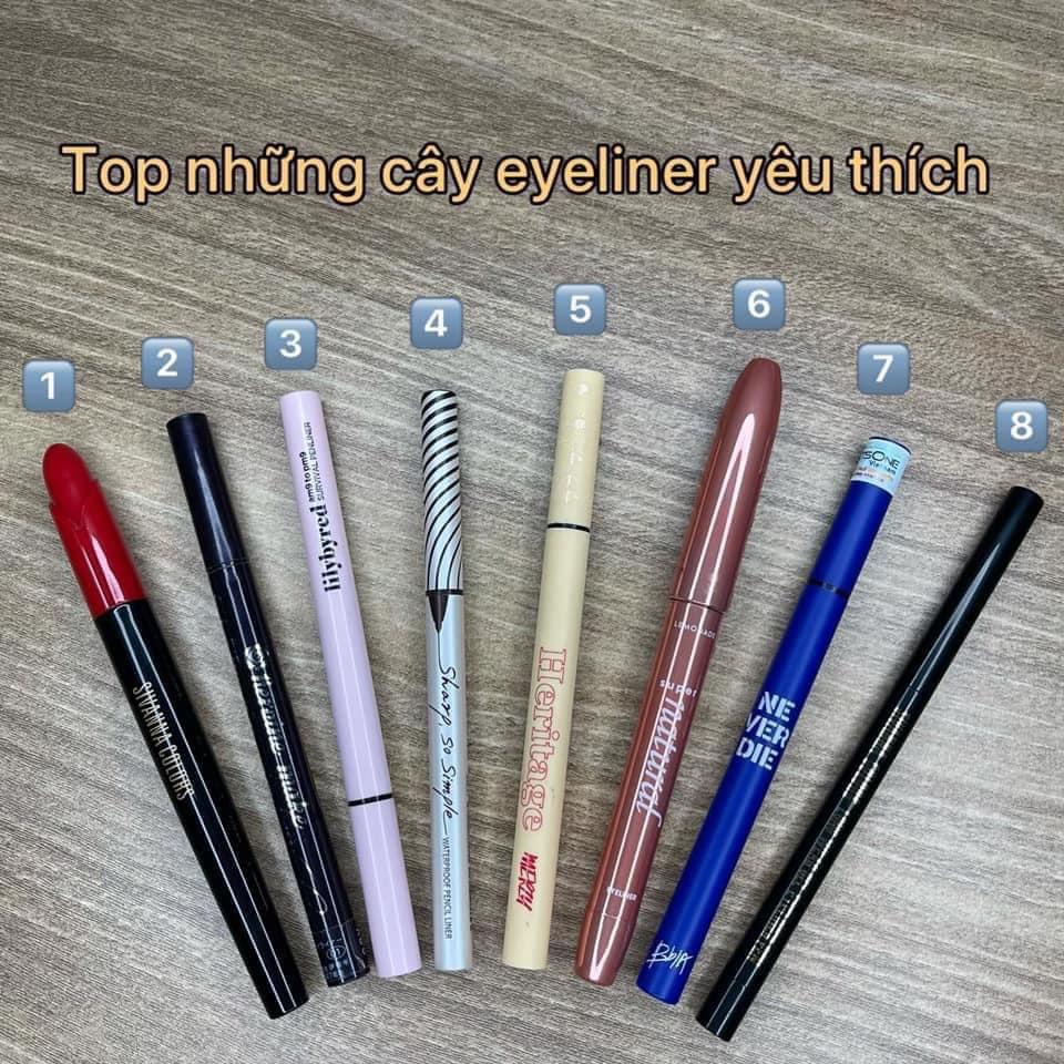 Bút kẻ mắt Bbia Never Die Brush Eyeliner