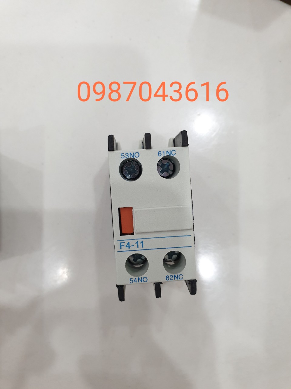 Tiếp điểm phụ khởi động từ F4-11 ( 1NO + 1NC ) , F4-22 ( 2NO + 2NC) , Tiếp điểm contactor