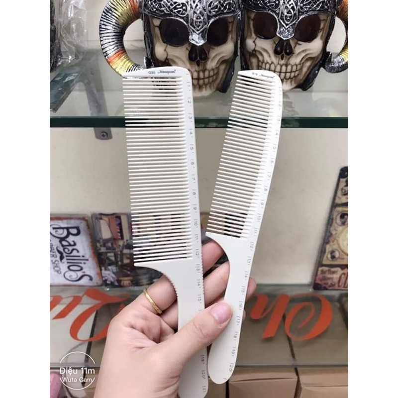 Lược Cắt Tóc Nam Barber Bản To