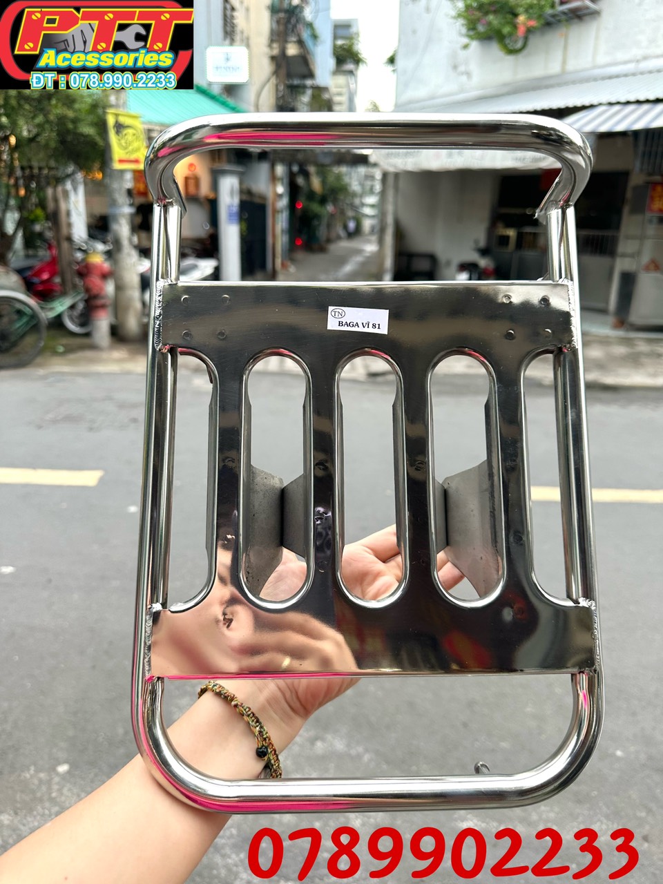 BAGA YÊN SAU CUB 81 INOX