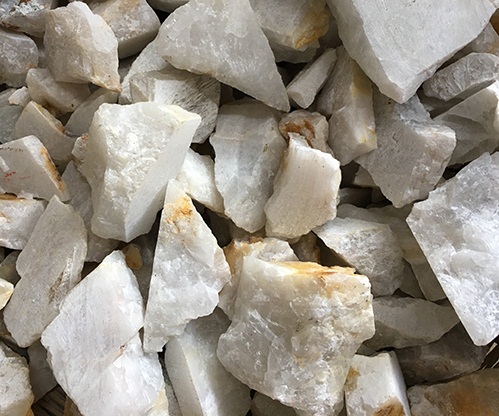 [HCM]Đá thạch anh trắng thô phong thủy 1 kg