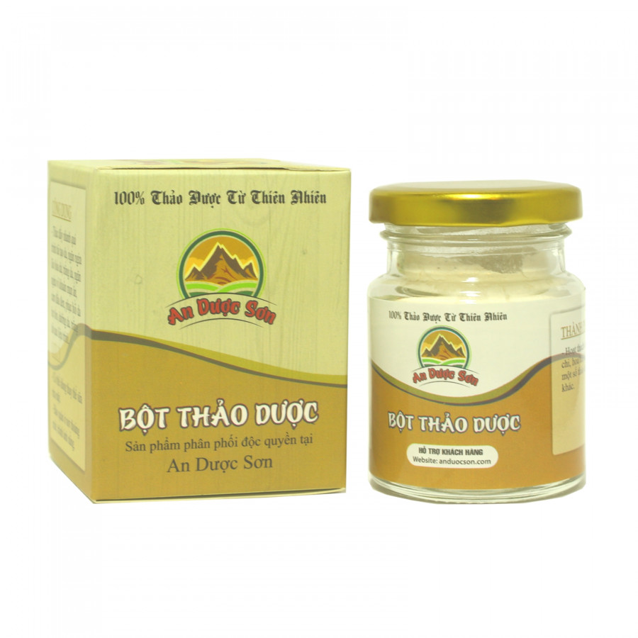 [Chính Hãng] Combo An Dược Sơn Serum tái tạo da 30ml Và Bột Thảo Dược