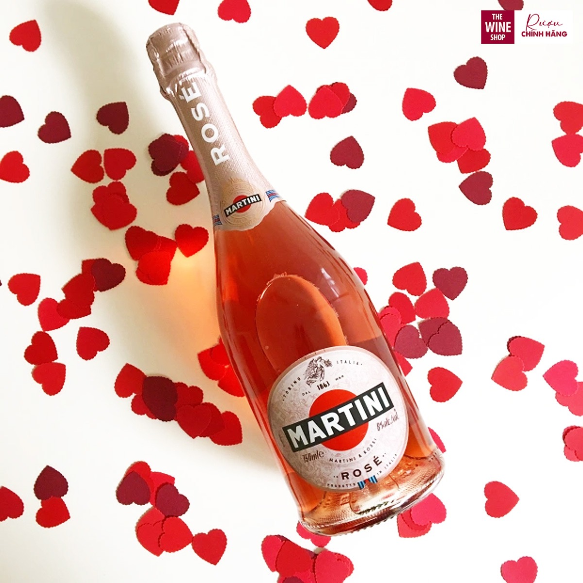 [Ý] VANG NỔ MARTINI SPARKLING ROSE MEDIUM DRY