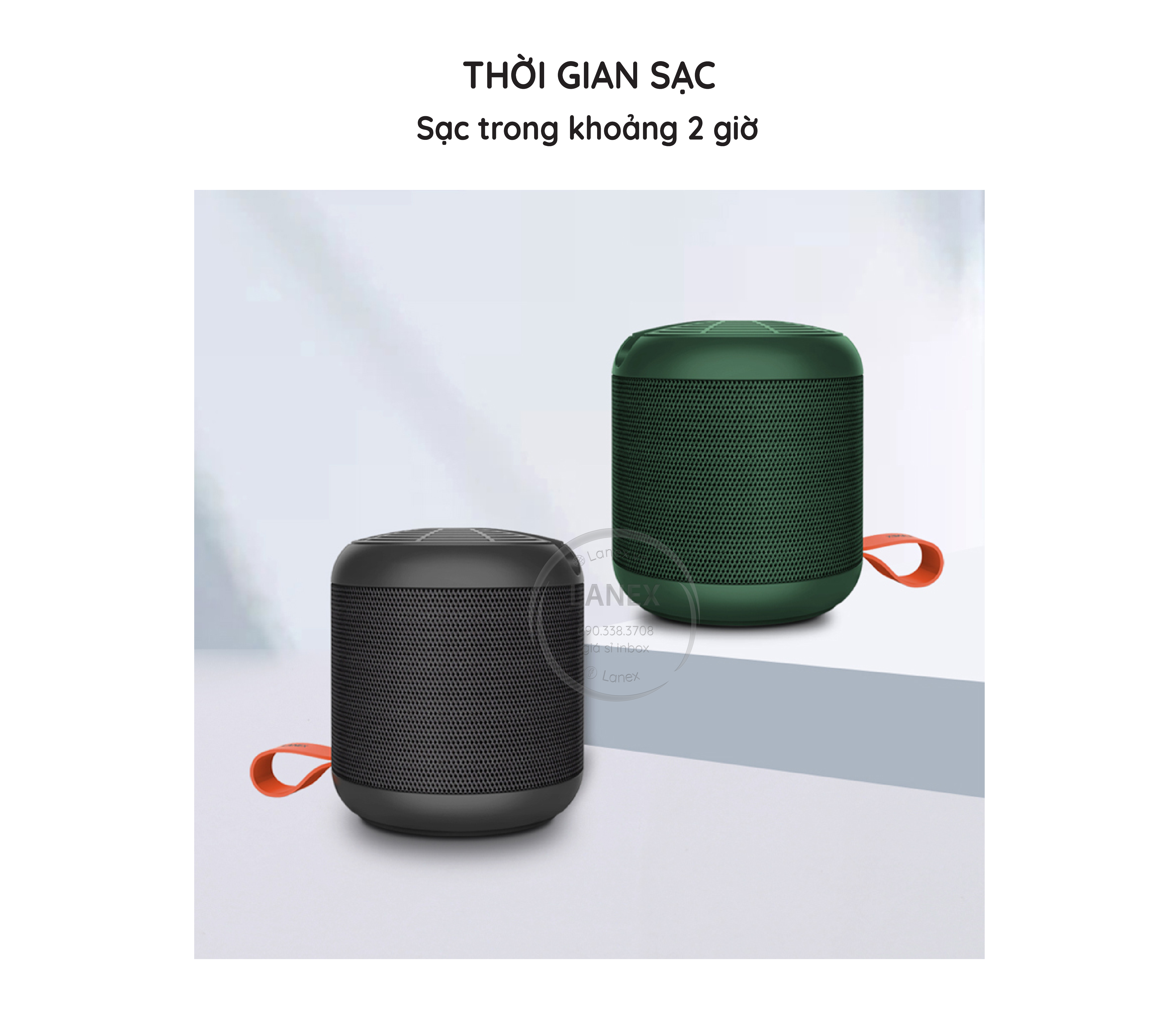 Loa Bluetooth Lanex Lsk - W05 Giá Đỡ 5w V5.0