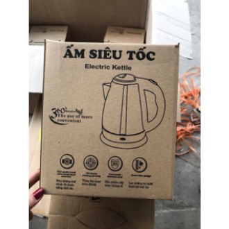 Ấm siêu tốc Inox loại lớn 1L8 Electric Kettle