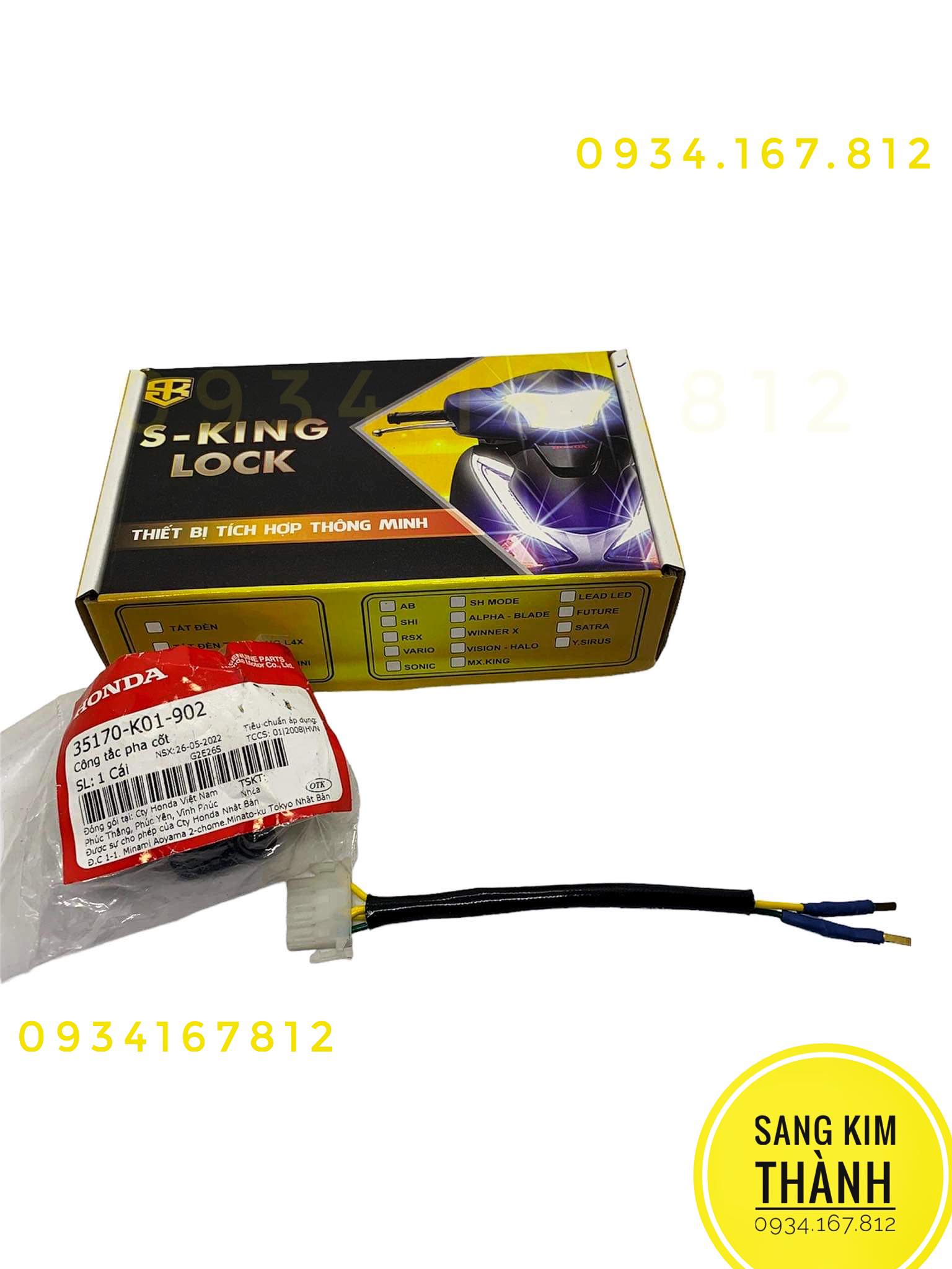 Công tắc Passing Air Blade 125i / 150i / 160i Đời Mới