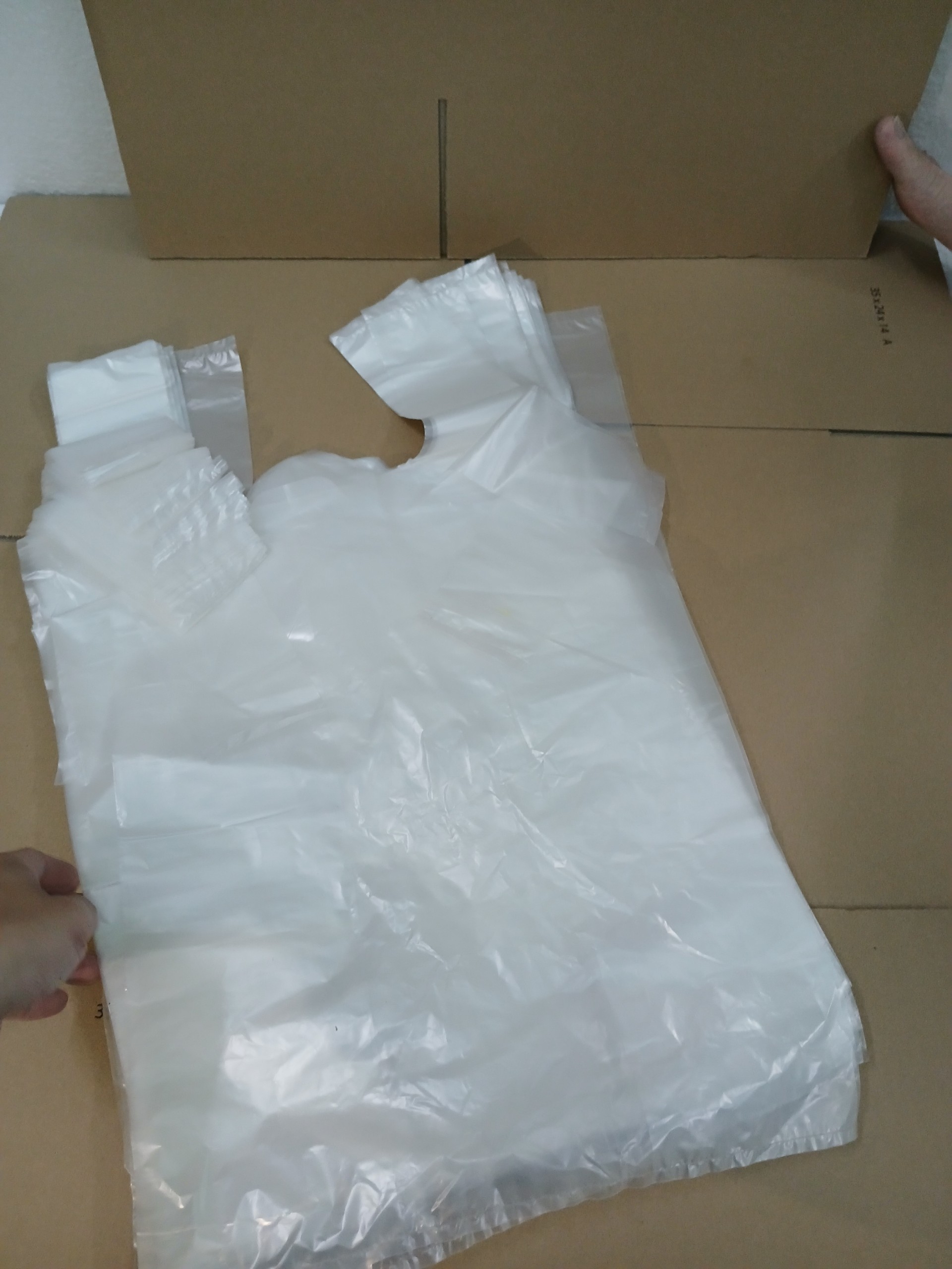 [500g] Bịch nilon LOẠI 1 MÀU TRẮNG (KHÔNG HÔI) bọc nilon quai xách dẻo dai TÚI CÓ QUAY ĐỰNG TÚI ĐA DA NĂNG