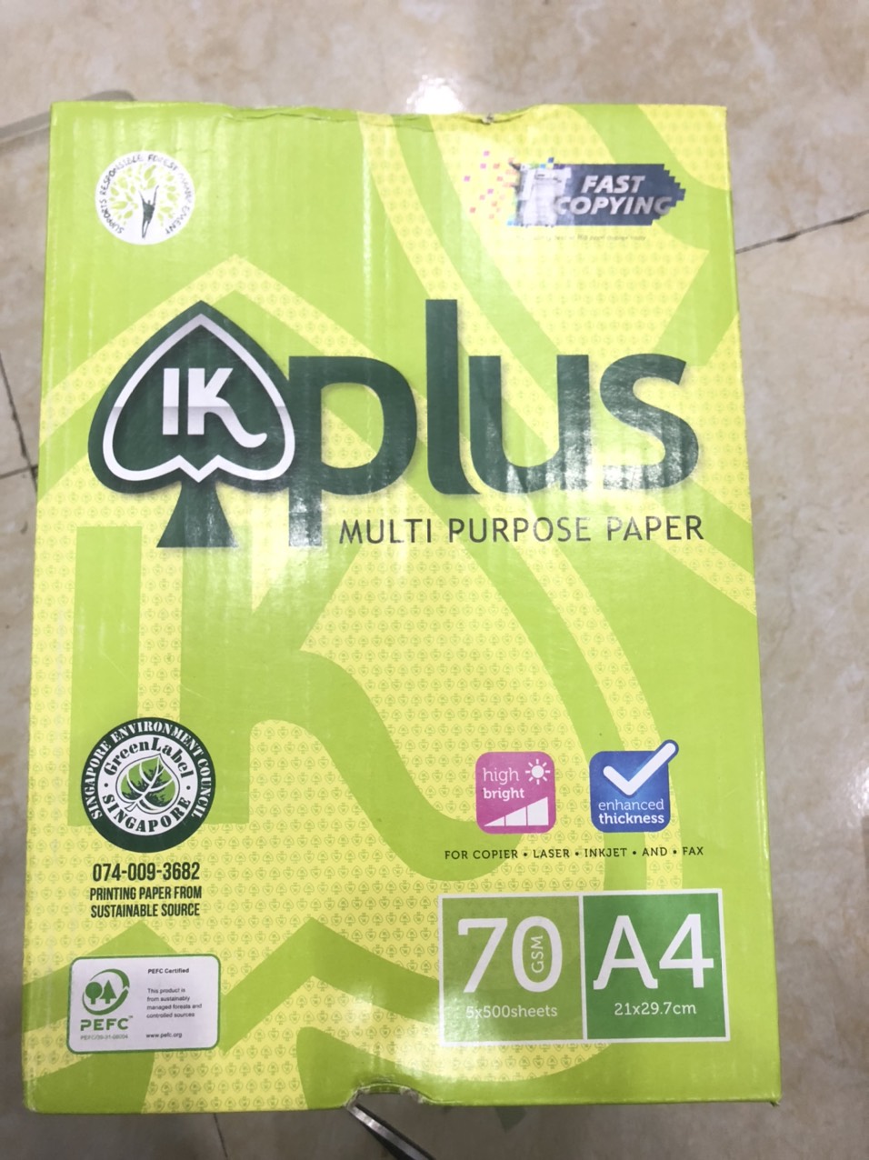 Giấy in khổ A5 - Giấy in IK PLUS khổ A5