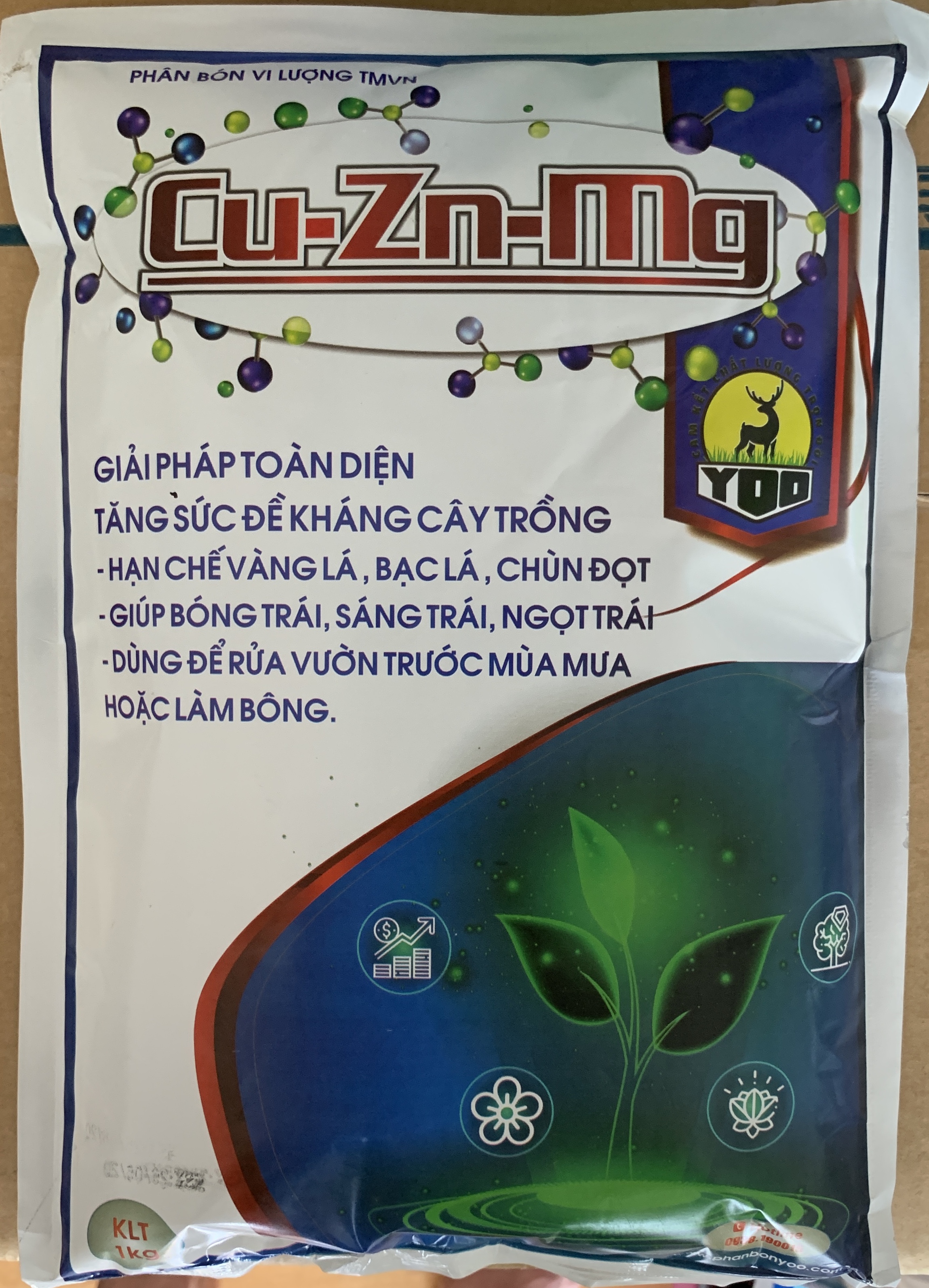 Cu-Zn-Mg (Đồng Kẽm Magiê) | Tăng sức đề kháng cây trồng