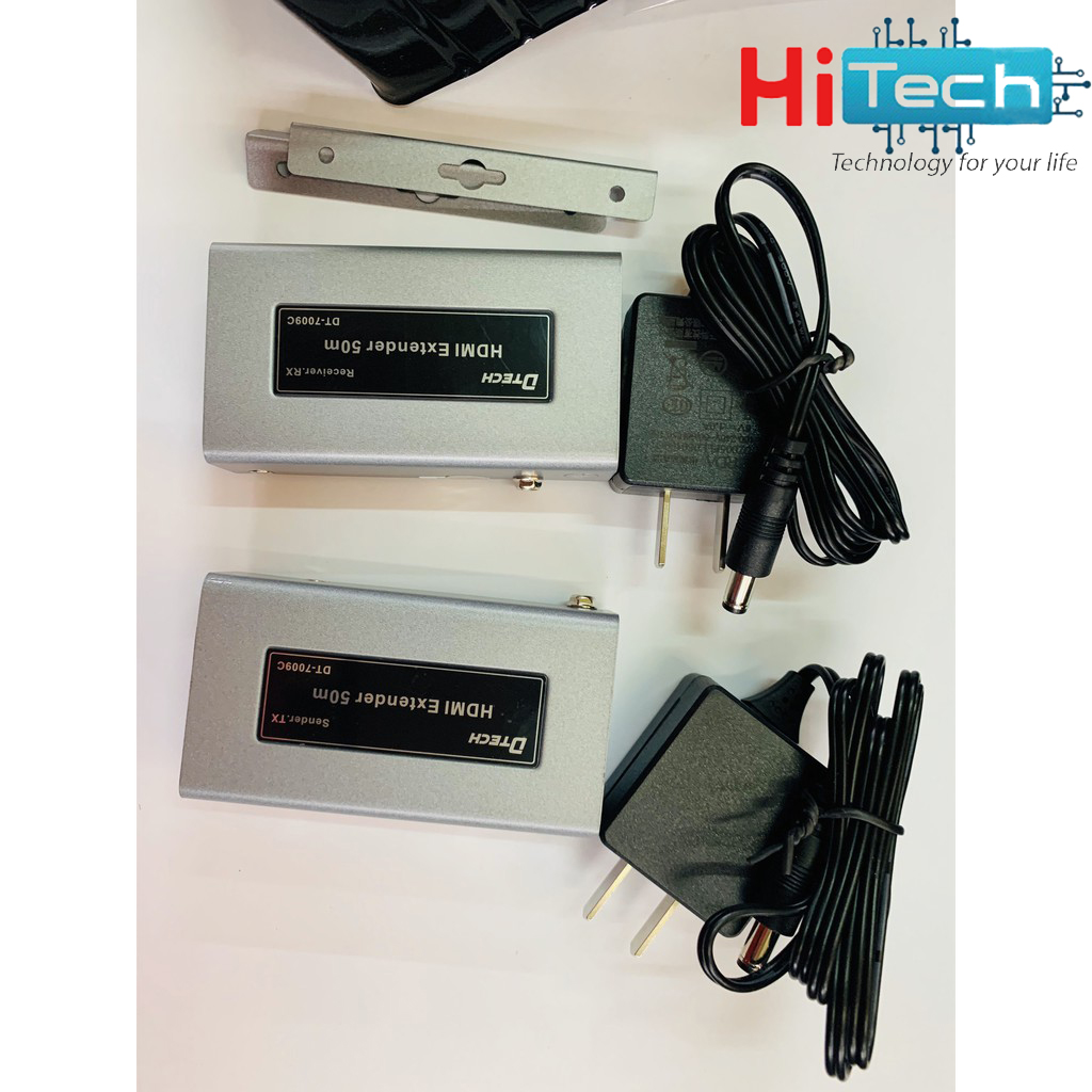 Bộ khuếch đại HDMI qua Lan 60m Dtech DT-7053
